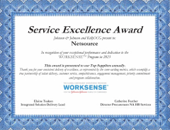 Service Excellence Award